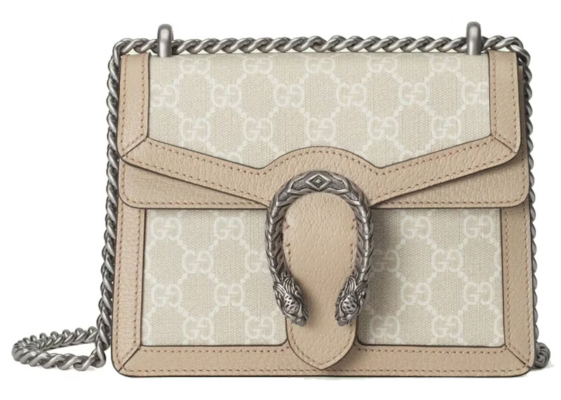 Gucci Dionysus GG Mini Bag Beige/White | StockX