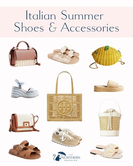 Italian Summer Shoes & Bags 

#LTKShoeCrush #LTKItBag #LTKTravel