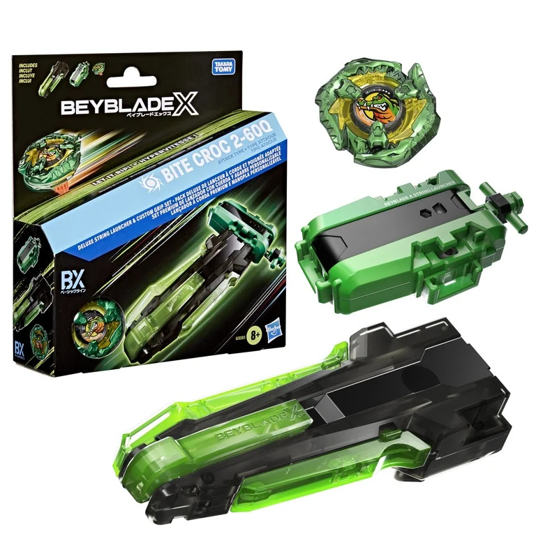 Beyblade X Deluxe String Launcher Battling Top with Custom Grip & Right-Spinning Toy, Birthday Gi... | Walmart (US)