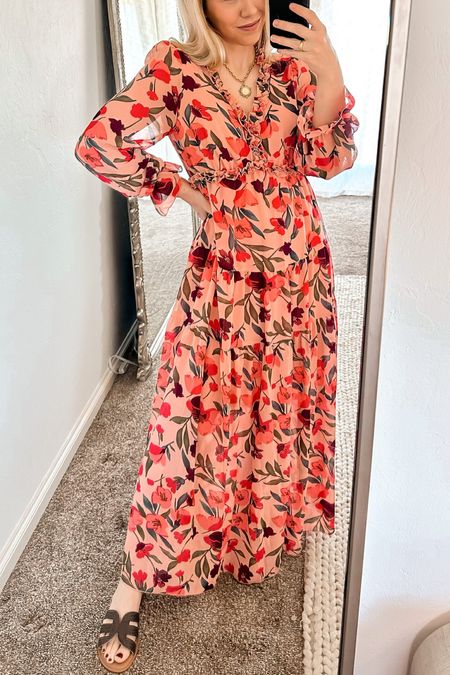 Floral Dress 
Summer Dress
Maxi dress
Amazon fashion
Amazon finds
Ruffle dress
#Itkstyletip
#Itku 
#LTKSeasonal #LTKFind #LTKunder50