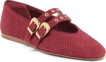 Baylee Grommet Mary Jane Flat (Women) | Nordstrom