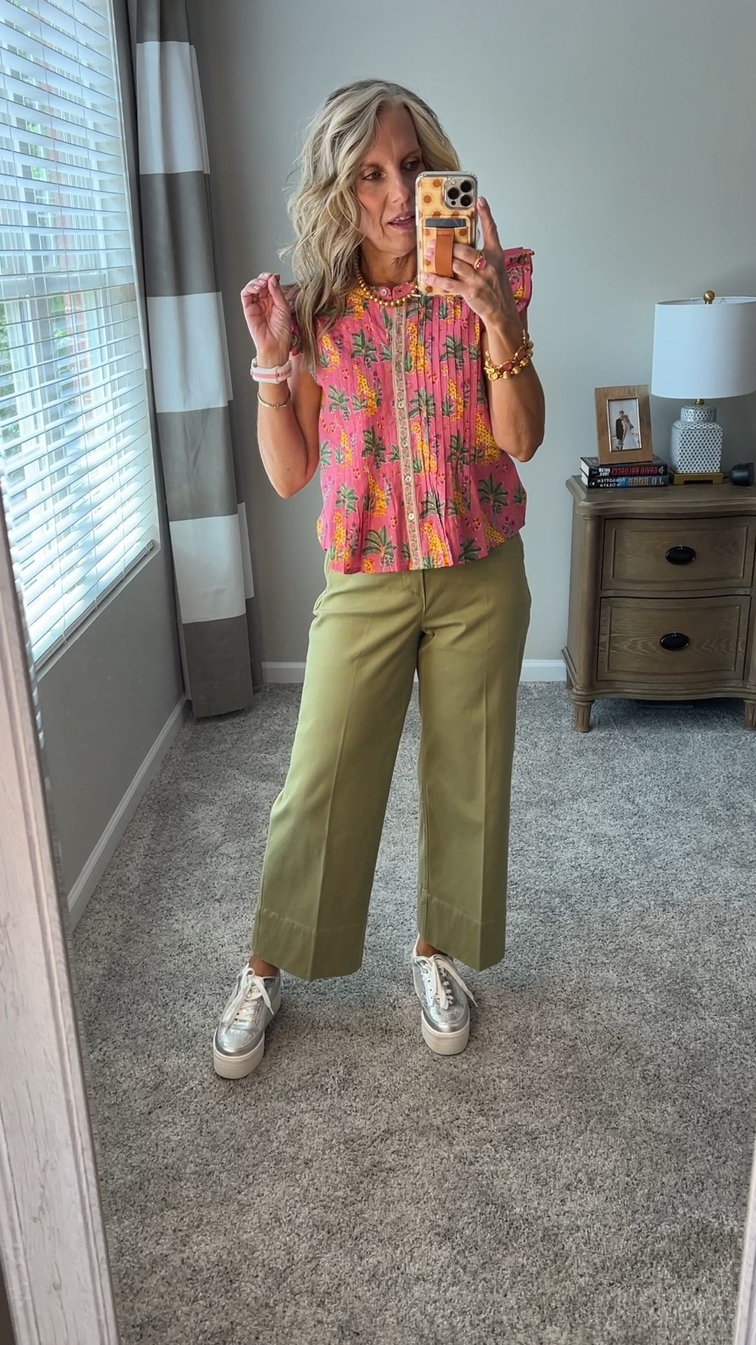 Small pants/XS top
Use LISAXSPANX for 15% off one Spanx order 

#LTKStyleTip #LTKOver40 #LTKWorkwear