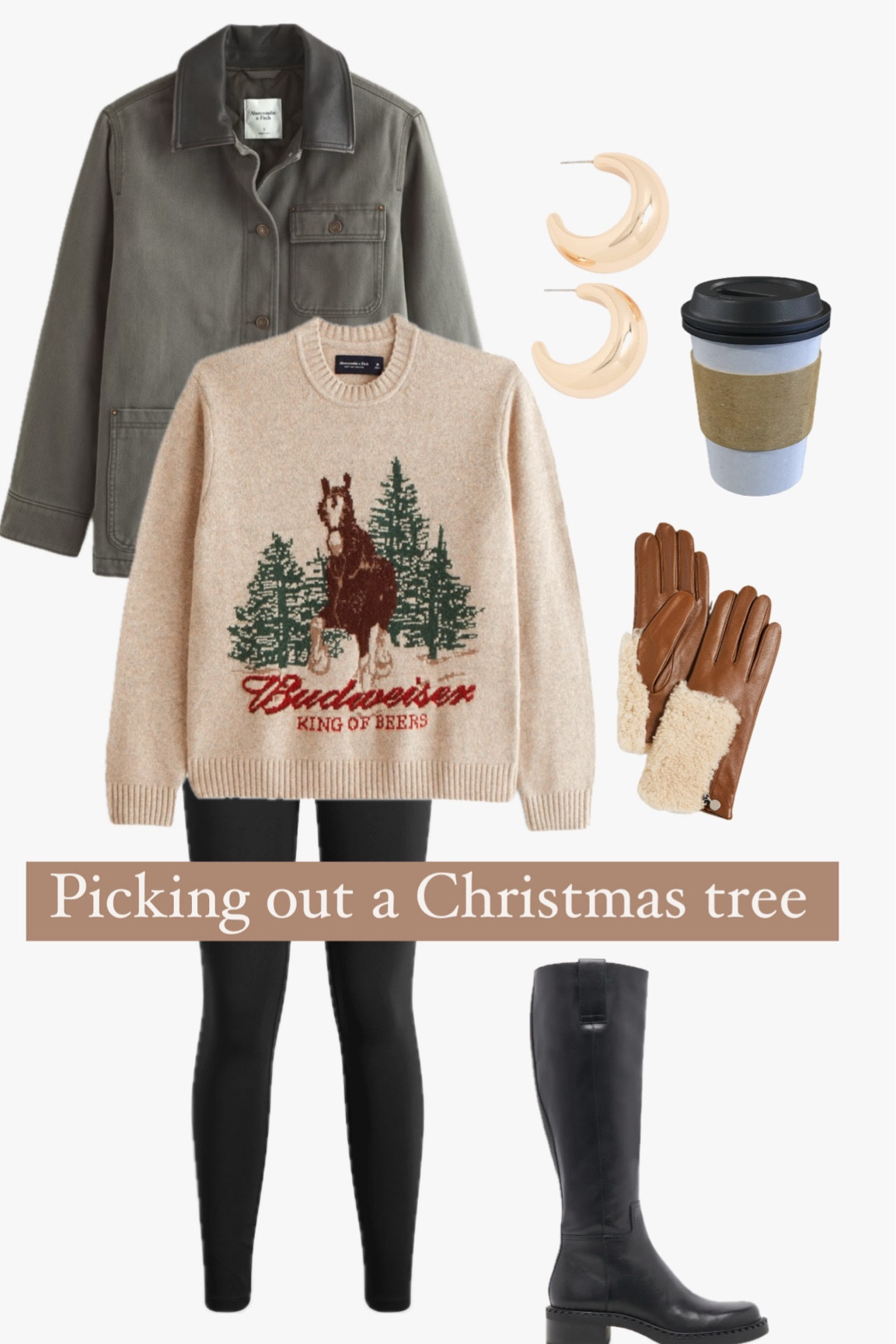 Outfit Inspo for picking out a Christmas tree 🎄 🎅🏼  layered sweaters with jackets and tall boots is a vibe 

Outfit inspo, Christmas outfit, Thanksgiving outfit 

#LTKStyleTip #LTKSeasonal #LTKHoliday