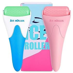 2 Pack Ice Rollers for Face, Eyes and Whole Body Relief, Face Roller Skin Care Tool for Migraine ... | Amazon (US)