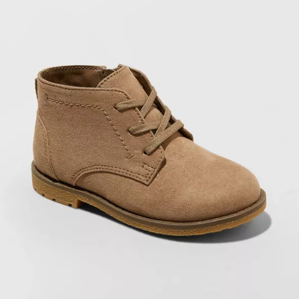 Toddler Boys' Lyndon Chukka boots - Cat & Jack™ Dark Chestnut | Target
