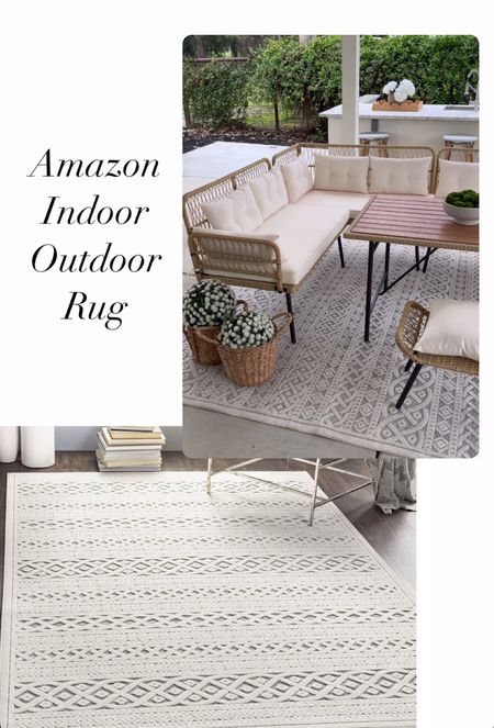 Amazon outdoor rug and patio furniture. Wicker outdoor sectional sofa couchh

#LTKhome #LTKSeasonal #LTKSpringSale