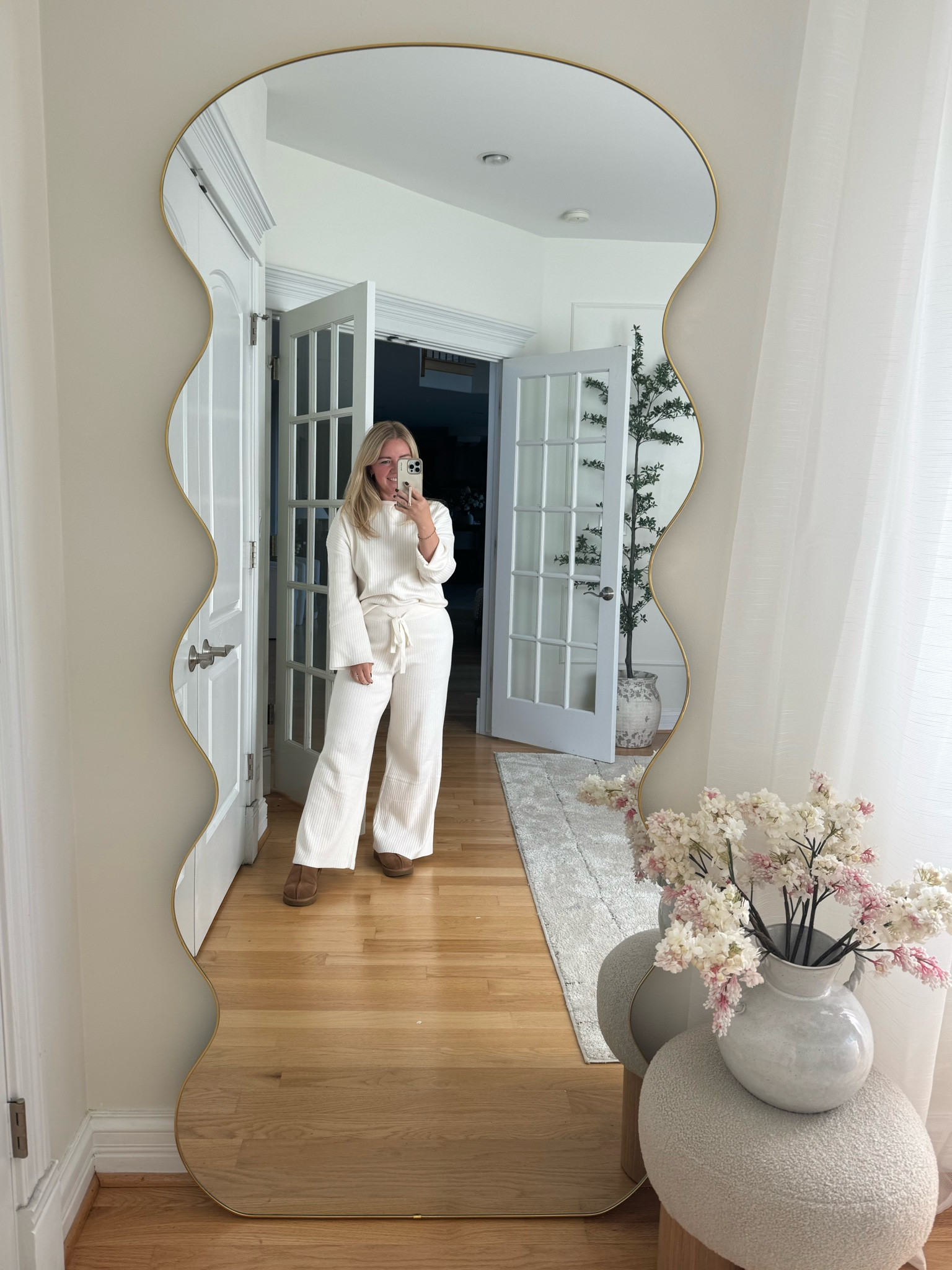 My new mirror is on deal for Amazon Prime Big Deal Days and it’s selling fast! I am obsessed with the design. Also, my lounge set is from Amazon and on deal. @amazon #amazon #amazonfashion #founditonamazon #amazonhome #ad 

#LTKxPrimeDay #LTKSaleAlert #LTKGiftGuide