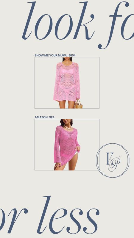 Look for Less - swim coverup! #kathleenpost #beachvacation #vacationlook #swimcoverup



#LTKSeasonal #LTKstyletip #LTKtravel