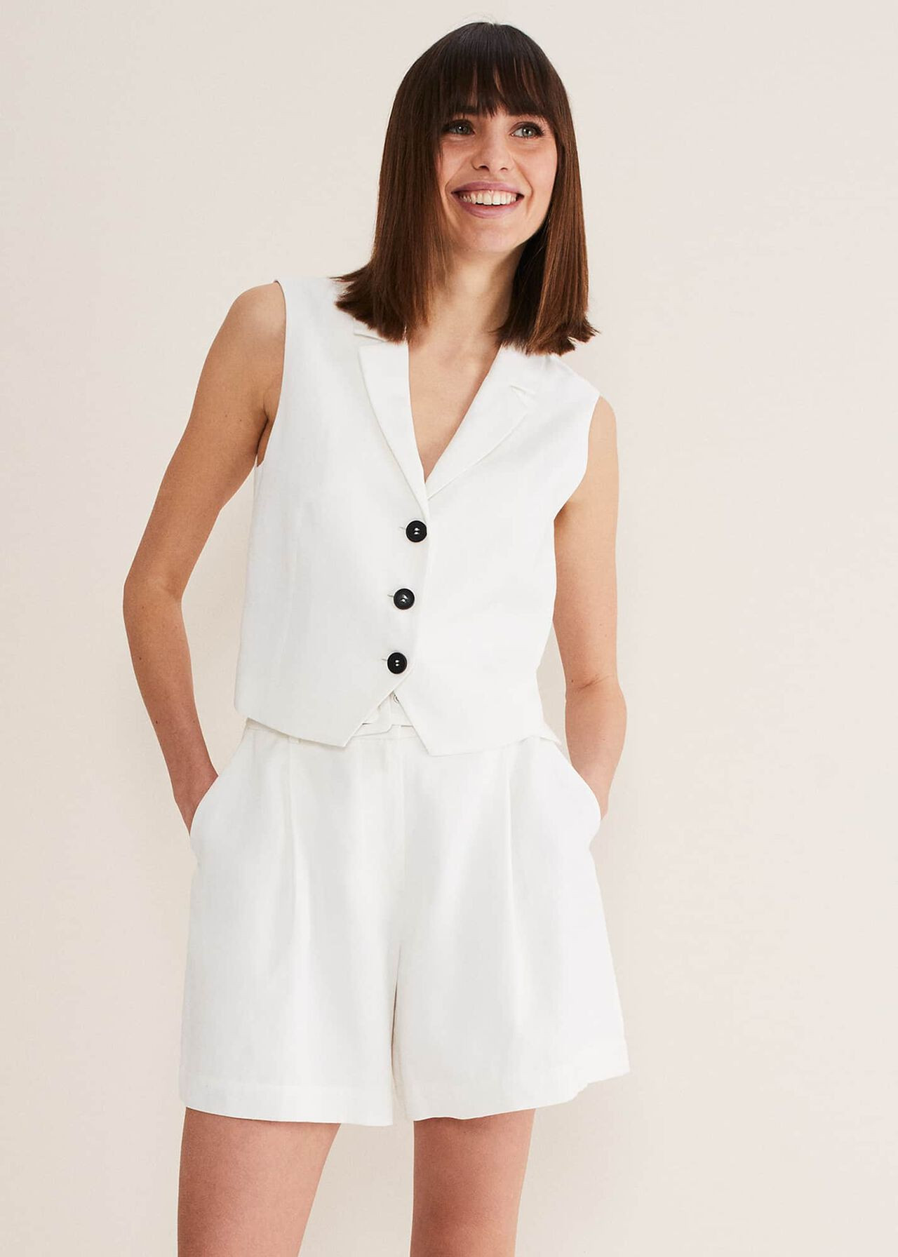 Bianca Waistcoat Co-Ord | Phase Eight (UK)