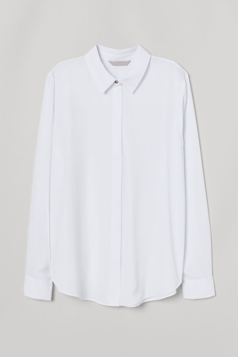 Long-sleeved Blouse | H&M (US + CA)