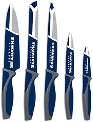 The Sports Vault NFL 5-Piece Kitchen Knife Set | Amazon (US)