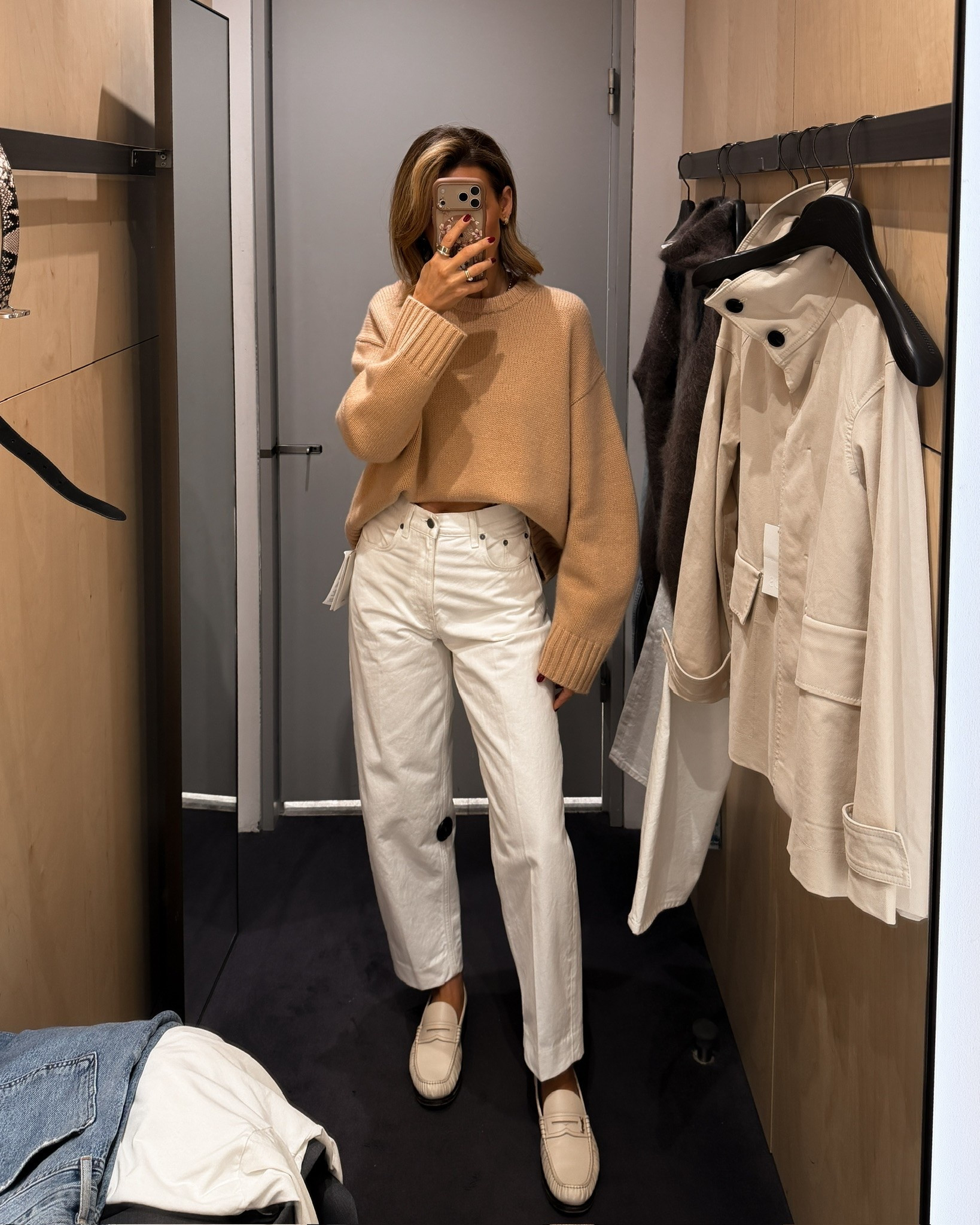 25% off friends and family sale at Cos, brought home this gorgeous chunky knit, size small with these rounded sleeves. Jeans are a size 26

#LTKSaleAlert #LTKdayinmylife #LTKSeasonal