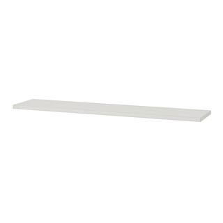 Everbilt 8 in. D x 36 in. W - White Stipple Laminated Decorative Wall Shelf 4228015HDS - The Home... | The Home Depot