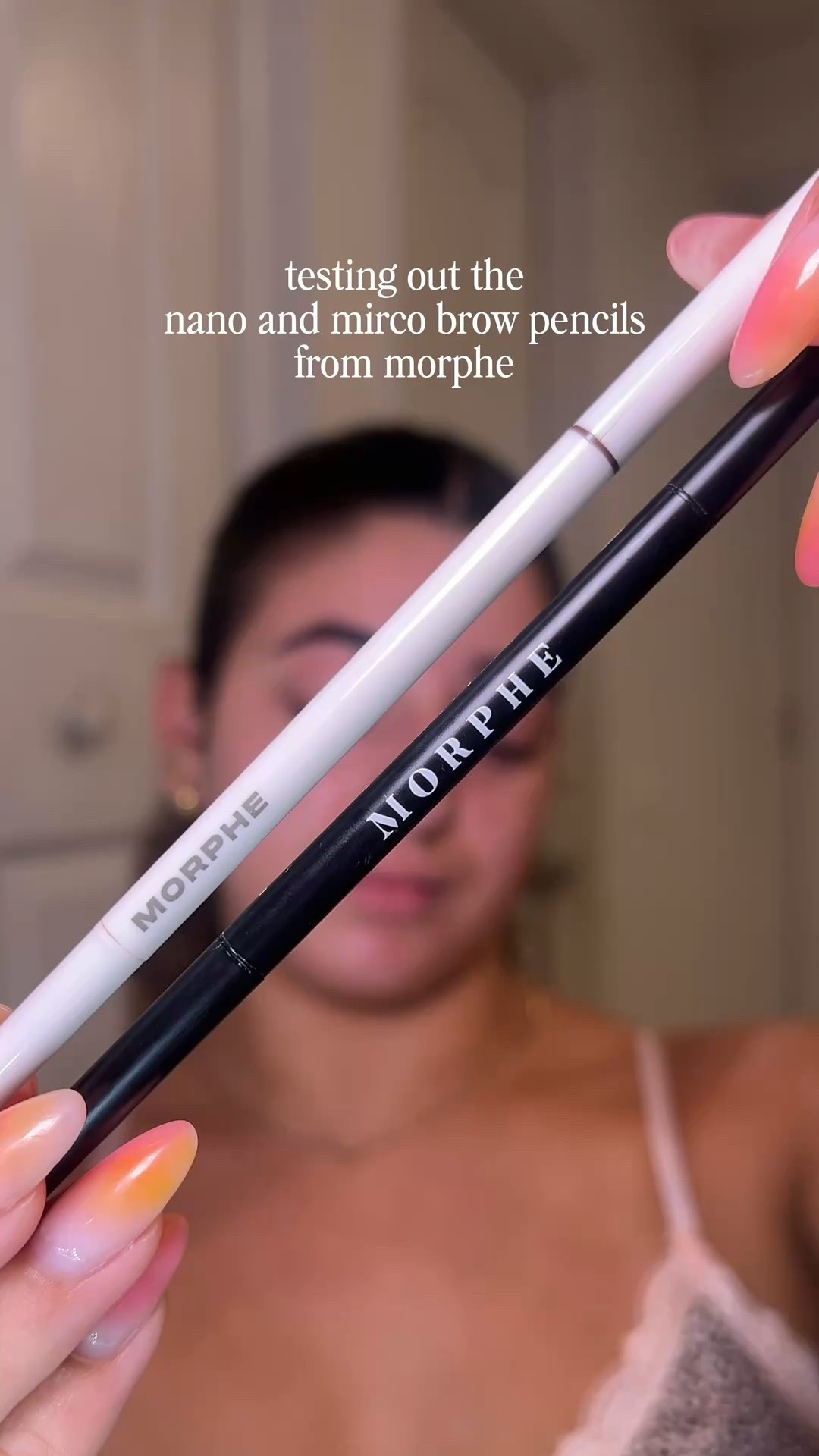 Testing out the difference between the Morphe nano and micro brow pencils! 

Which one is your favorite? 👀

I love the nano for more detailed strokes but the mirco is def for those days you need a little more fill and definition! 

Wearing shade “cold brew” in both 🤍


(Brow pencils, new makeup, makeup review, brow routine) 

#LTKBeauty #LTKStyleTip #LTKFindsUnder50