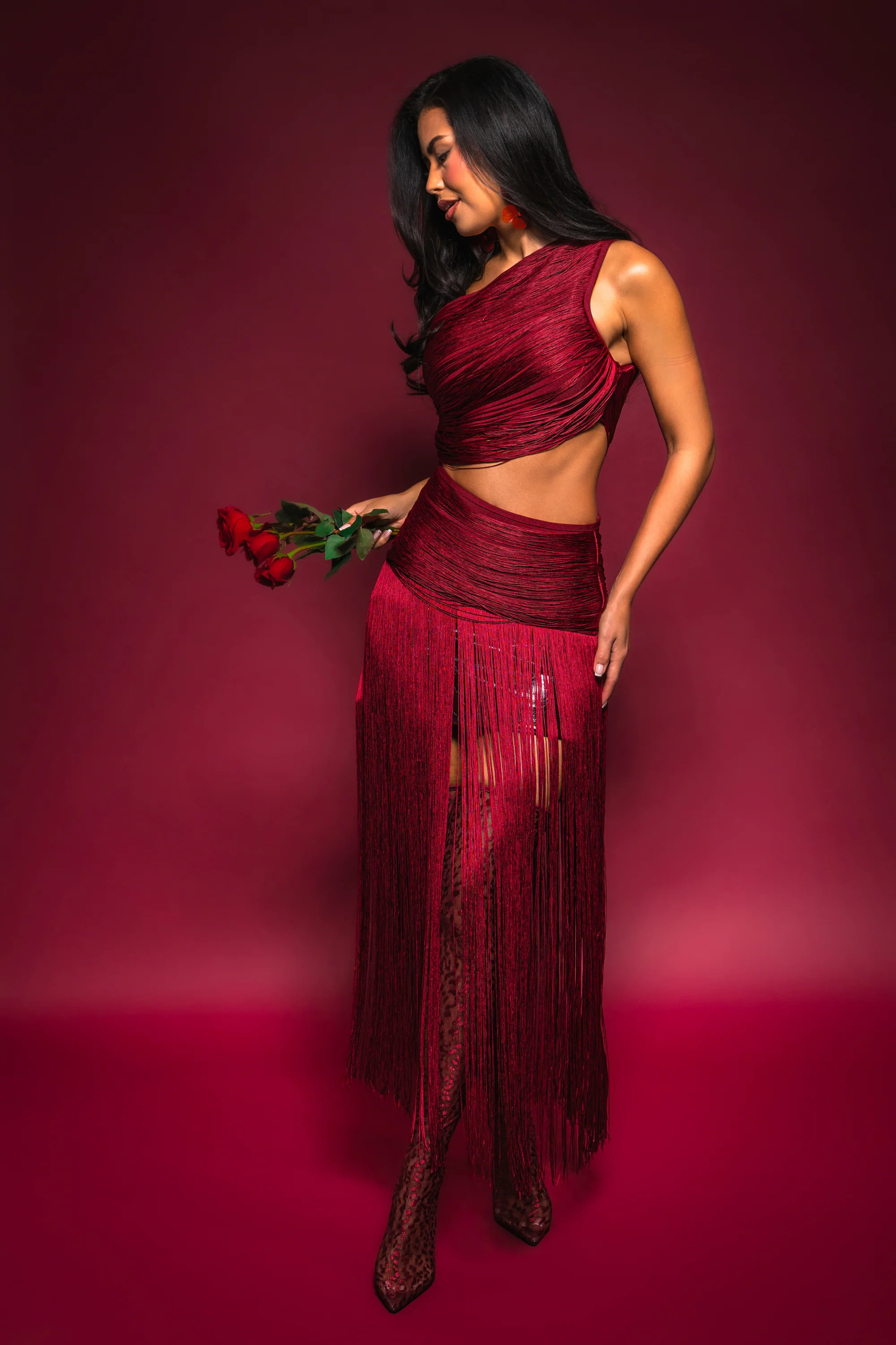 LOVE STRUCK FRINGE TOP | AKIRA