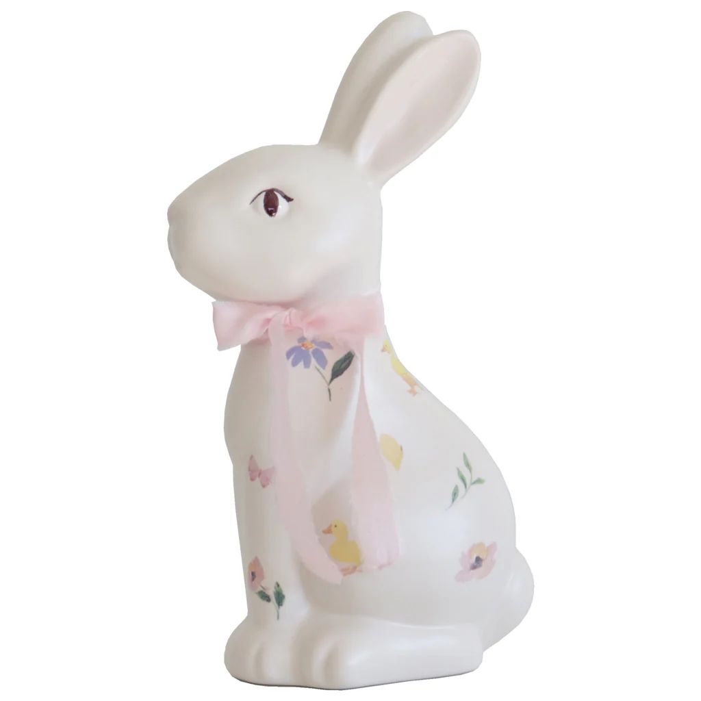 Springtime Toile Sugar Bunny | Lo Home by Lauren Haskell Designs