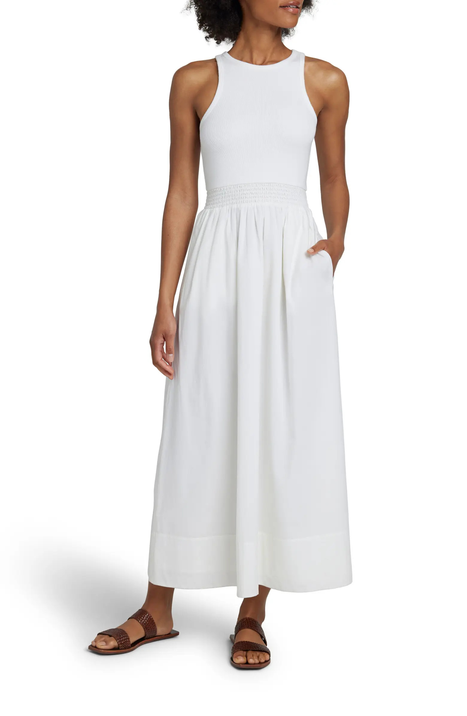 Faherty Trpoical Rib Tank Dress | Nordstrom | Nordstrom