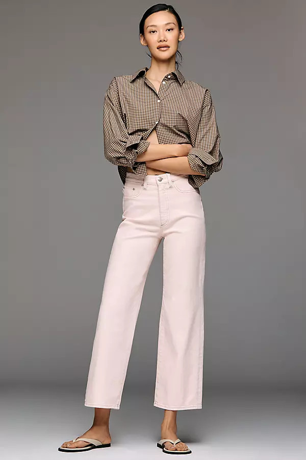 Karmine High-Rise Wide-Leg Jeans | Anthropologie (US)
