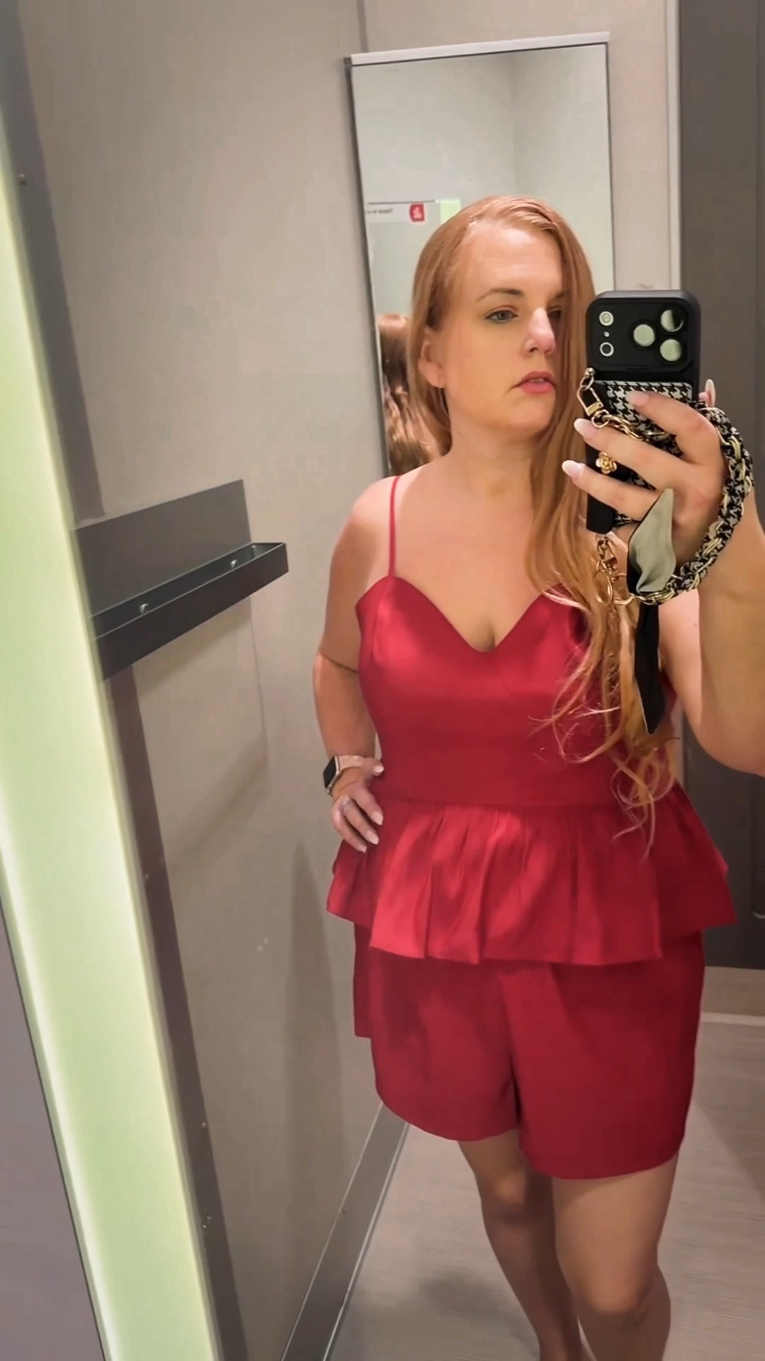 Valentine's Day comfy but cute This red peplum outfit is flattering, cozy, and on SALE! #valentinecomfywear

#LTKmomlife #LTKOver40