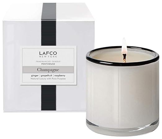 LAFCO NEW YORK – Signature Scented Candle in Penthouse Champagne with Hints of Ginger, Grapefru... | Amazon (US)