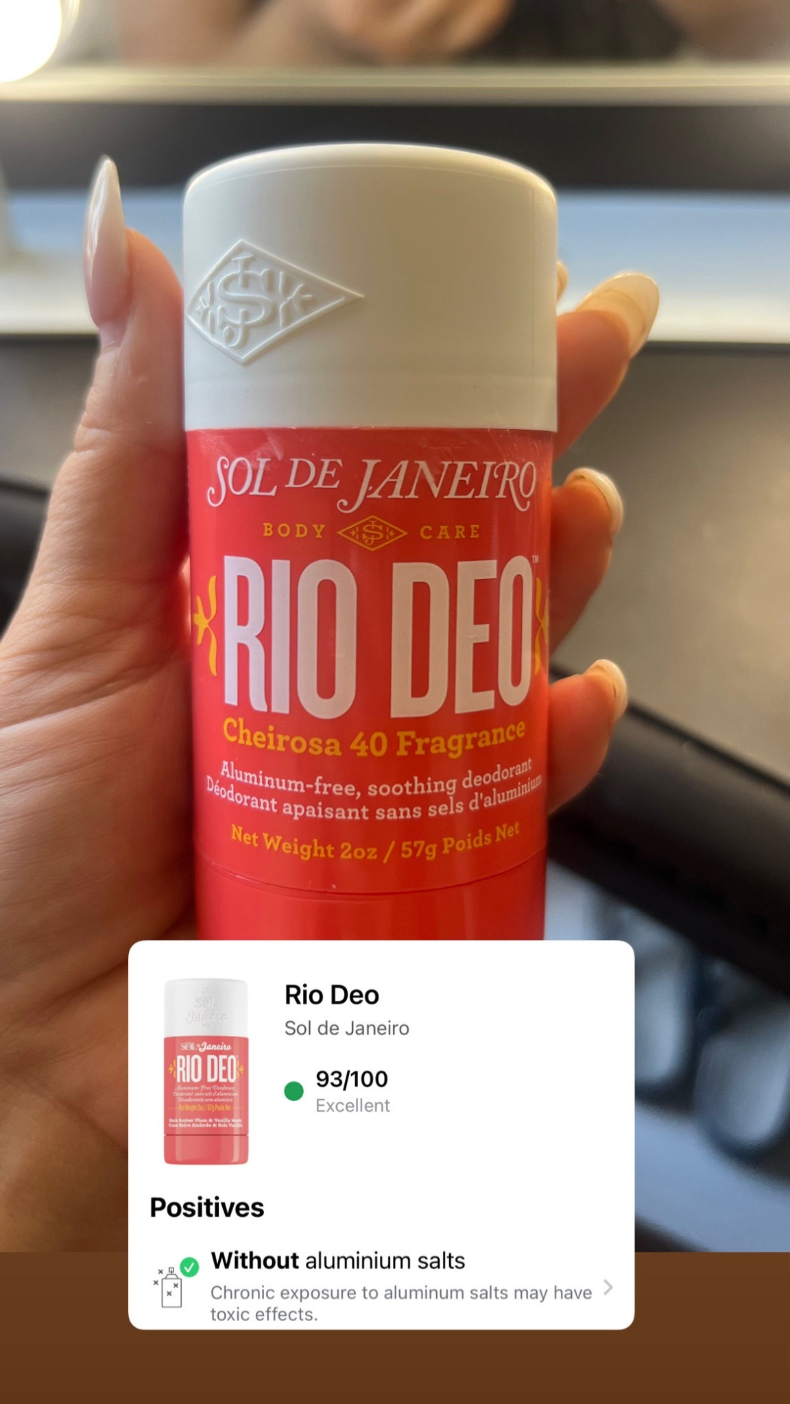 Smells amazing! The best clean deodorant that actually works! The best part it’s refillable! I keep this is my purse everyday for easy use! 😍

#LTKSummerEdit #LTKActive #LTKBeauty