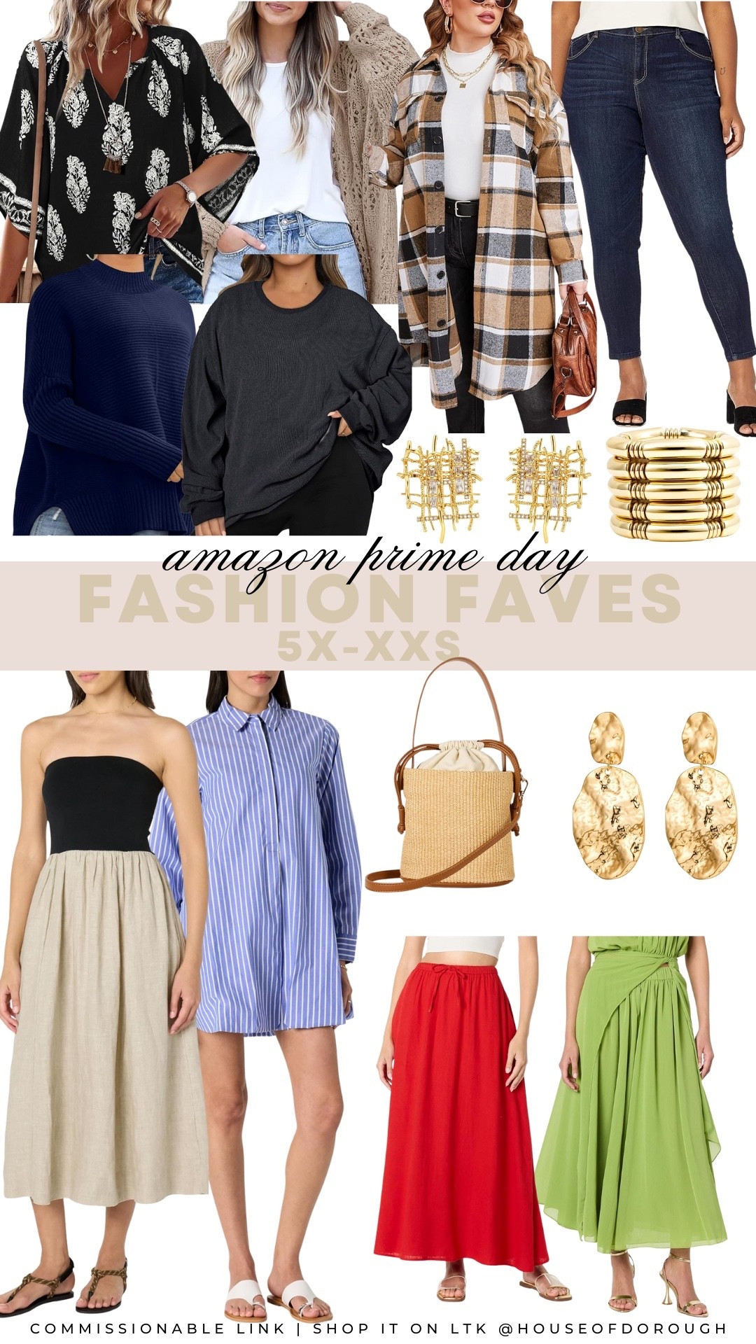 Amazon prime day fashion faves! All pieces are on sale during prime big deals!

Plus size fashion, affordable outfit ideas, fast ship fashion, prime day big deals, midsize fashion, amazon fashion 

#LTKPlusSize #LTKSaleAlert #LTKMidsize