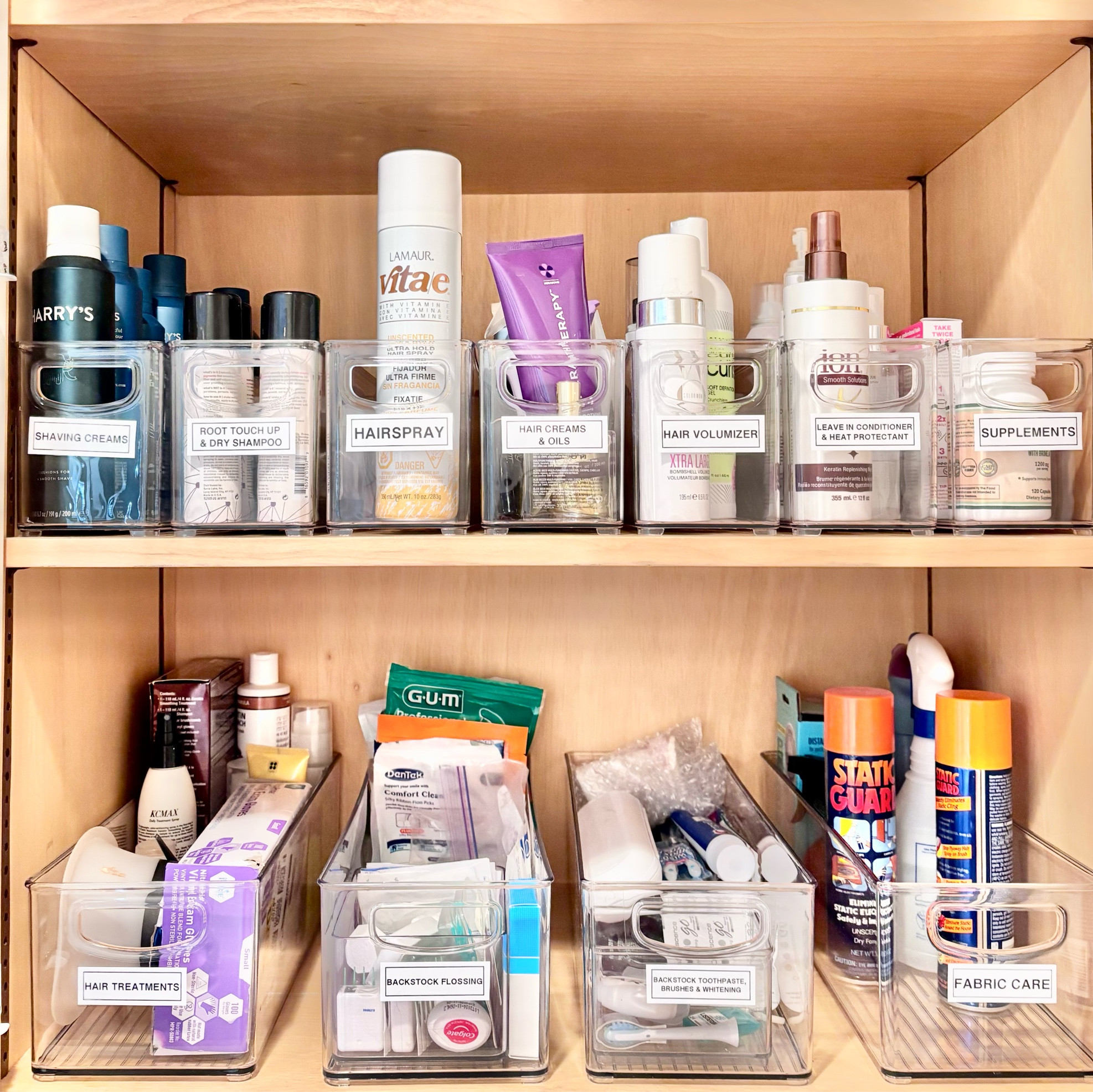 POV: you open your bathroom cabinets and everything is exactly where it should be! 💕

#LTKdayinmylife #LTKmorningroutine #LTKHome