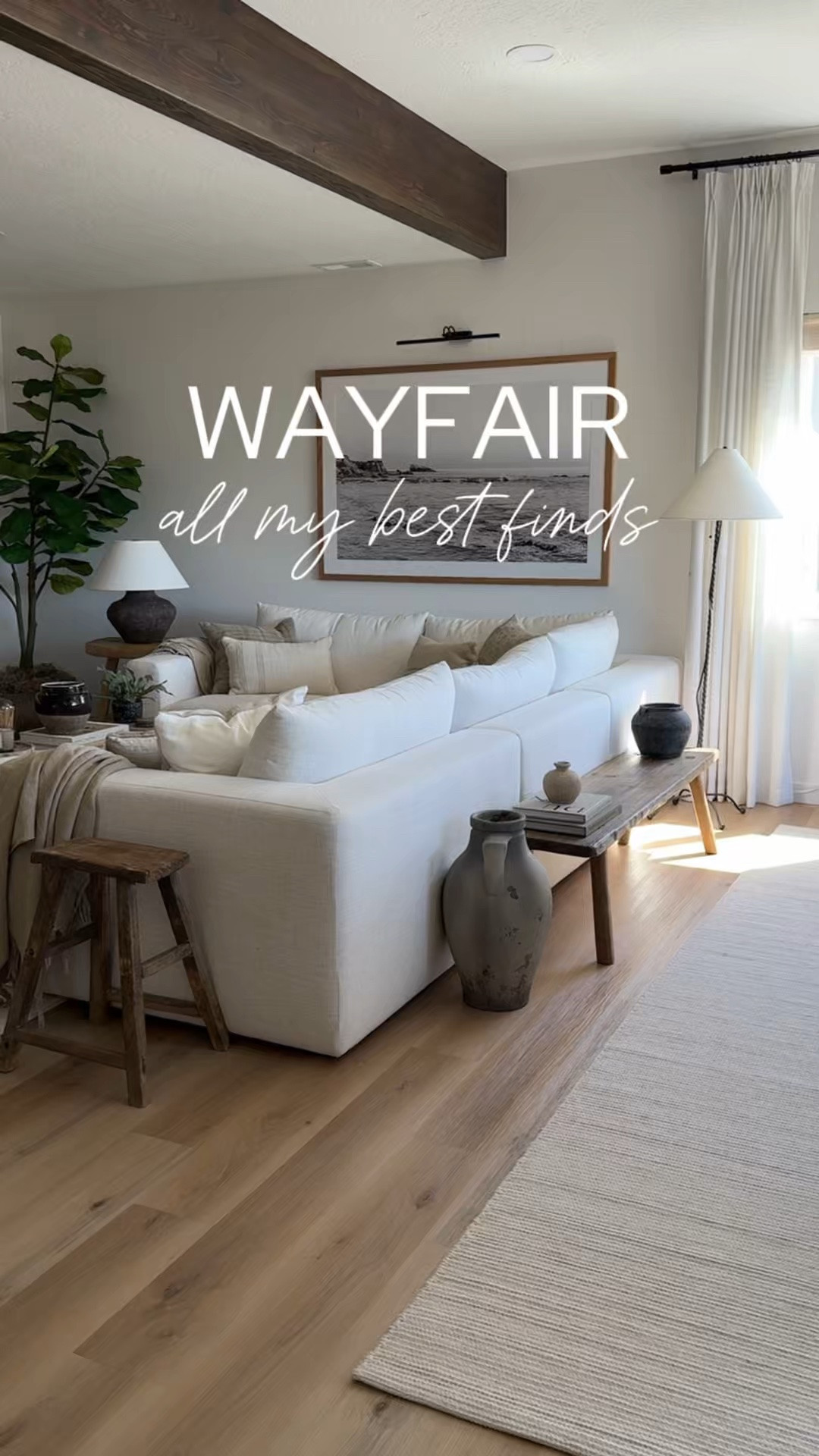 The Wayfair finds that have completely transformed my home and all my best finds! These are the pieces I'd buy again and again. 🤍

#ad @wayfair #wayfair #wayfairpartner 

 #LTKHome