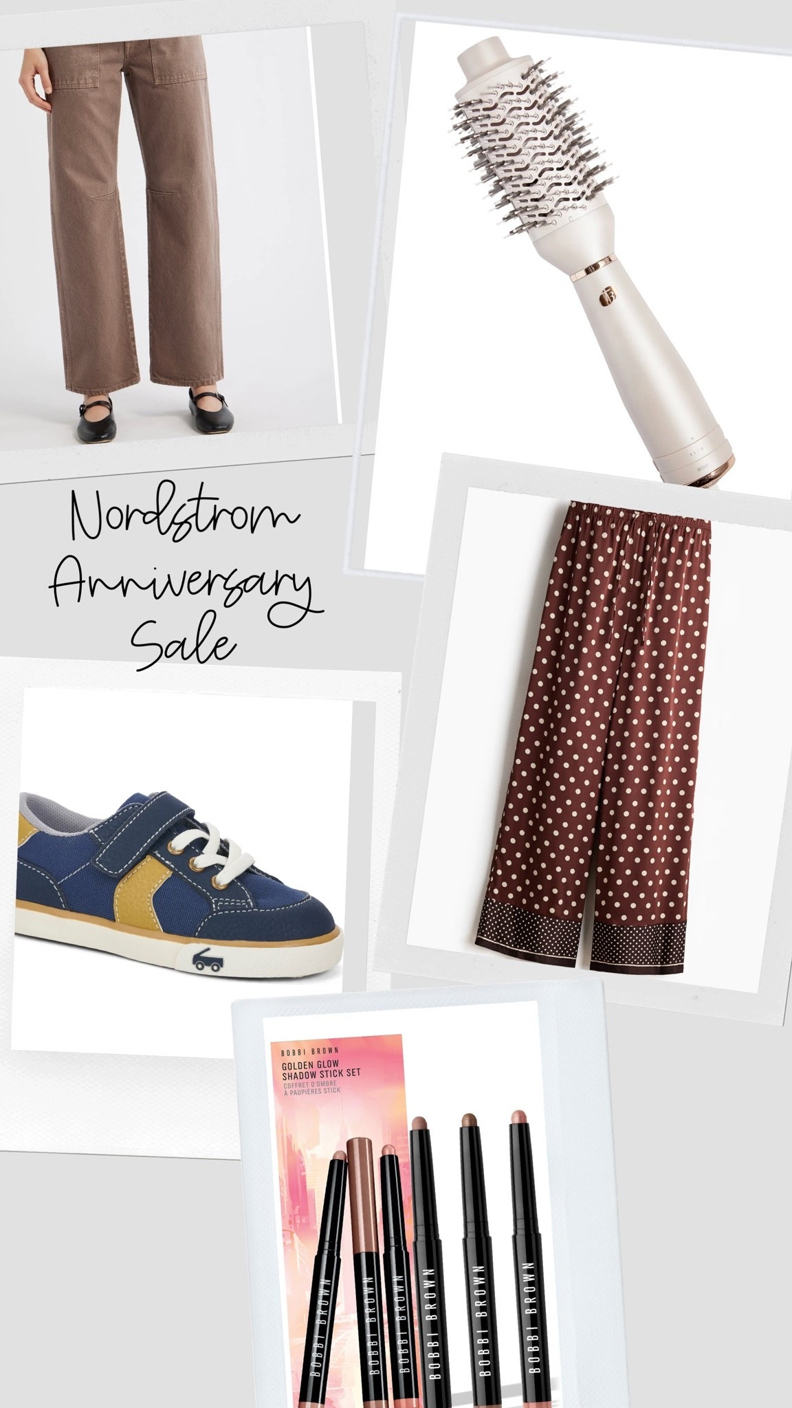 What I narrowed my cart down to for the Nordstrom anniversary sale ! Fall pants , kids shoes, hair dryer brush , my favorite creamy eyeshadow sticks

#LTKdayinmylife #LTKSeasonal #LTKmorningroutine
