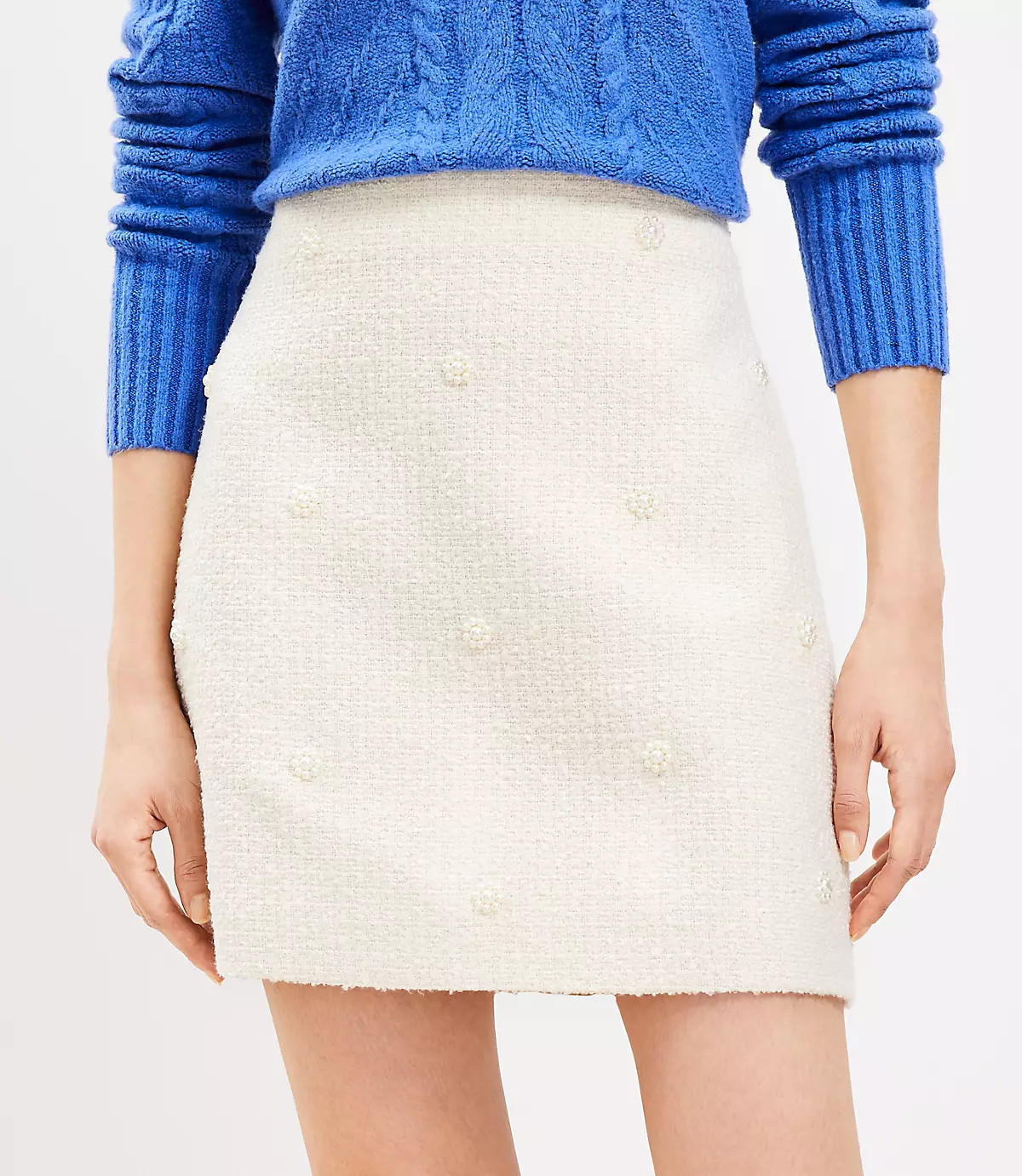 Tweed Shift Skirt | LOFT