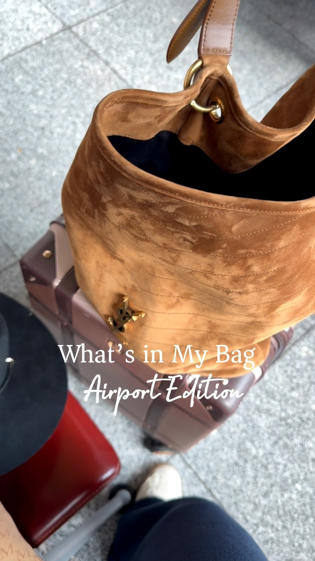 What’s in my bag: airport edition, AirPods holder, travel bag, suede YSL bucket bag

#LTKSaleAlert #LTKTravel #LTKSeasonal