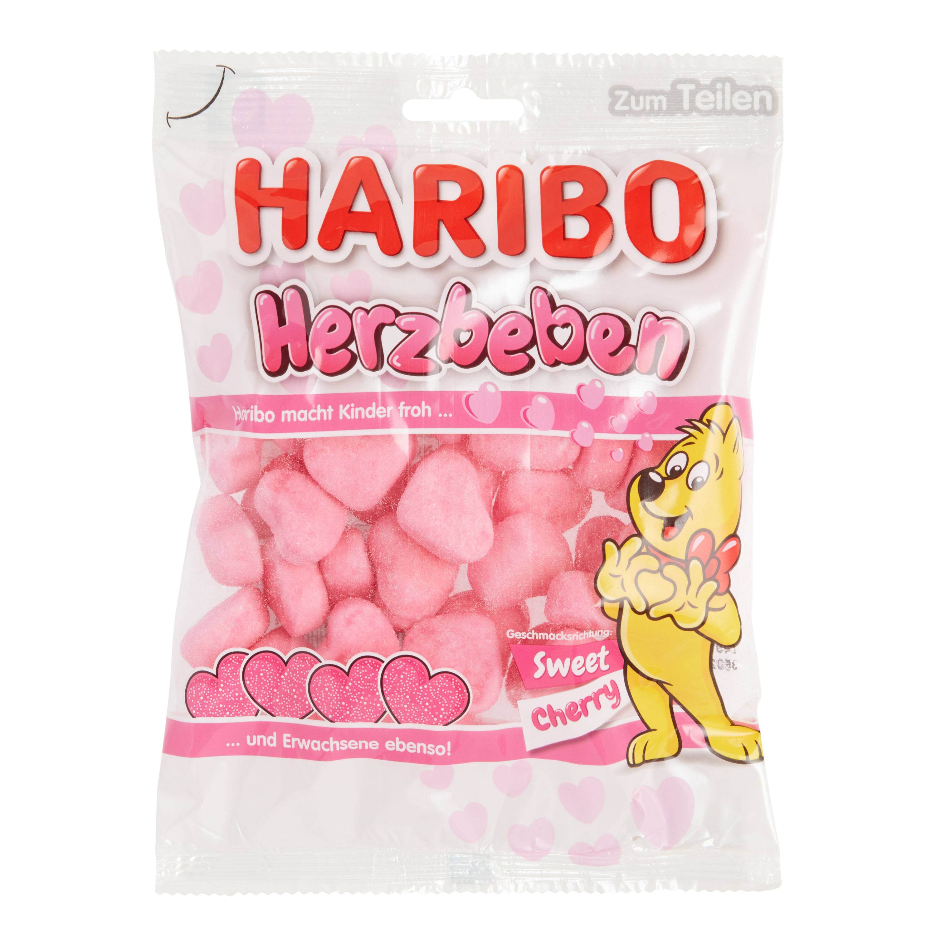 Haribo Sweet Cherry Heart Quake Chewy Candy Set of 2 | World Market