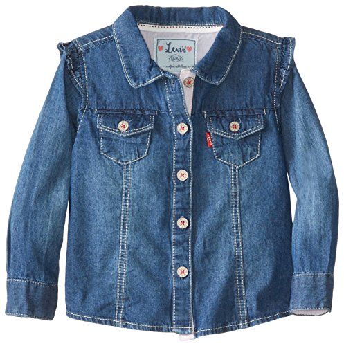 Levi's Baby Girls  Denim Shirt | Amazon (US)