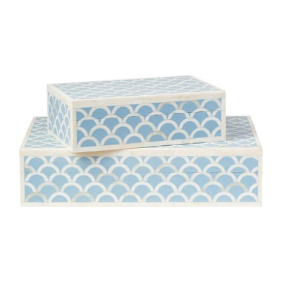 Antibes Scallop Bone Box | Cailini Coastal