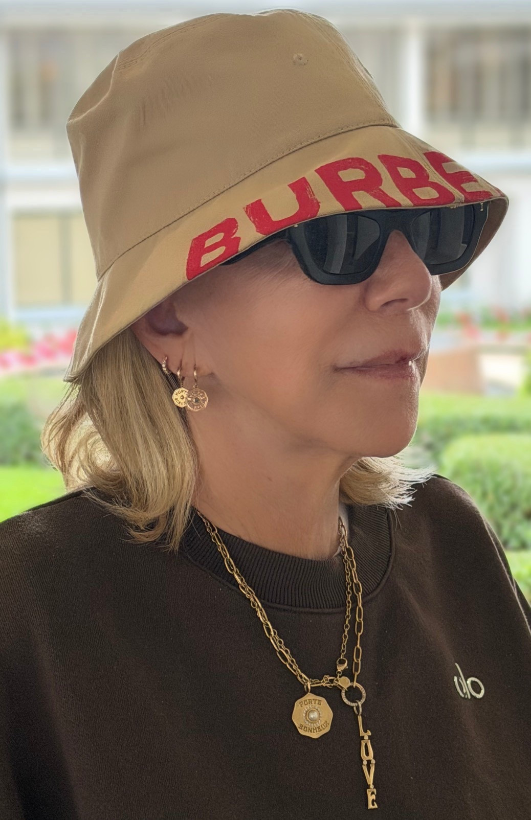 I love anything Burberry. I still have my trench coat from years ago; it was my first piece. Although the iconic plaid is still the most noted look, I'm drawn to many of the newer designs. The reverse side of my hat features the classic plaid pattern that has become synonymous with the brand. 











#LTKootd #LTKOver40