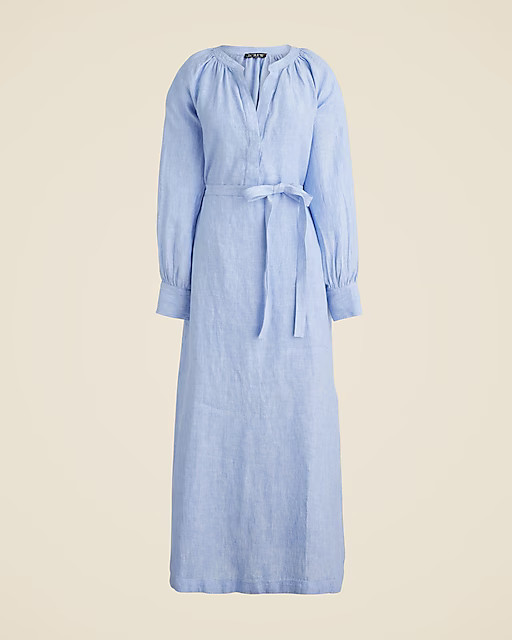 Petite Cabana dress in linen | J. Crew US