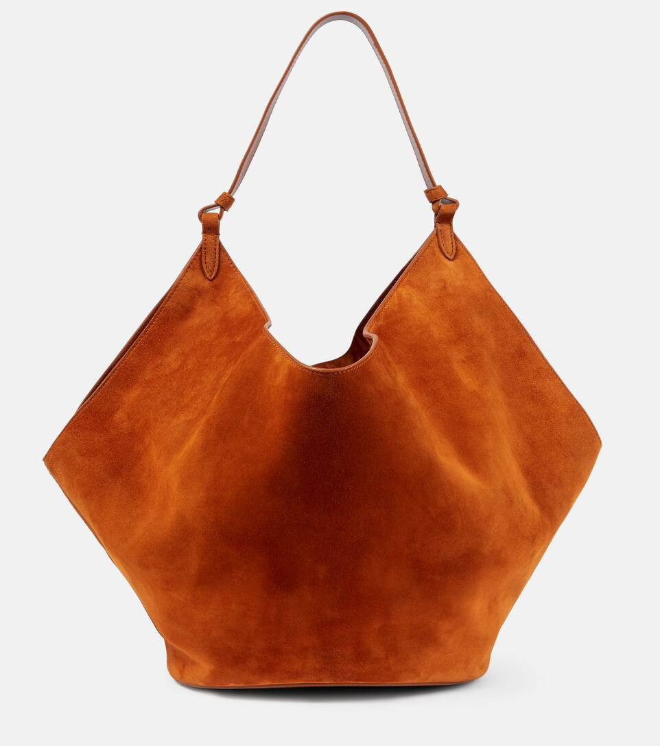 Medium Lotus suede tote bag | Mytheresa (US/CA)