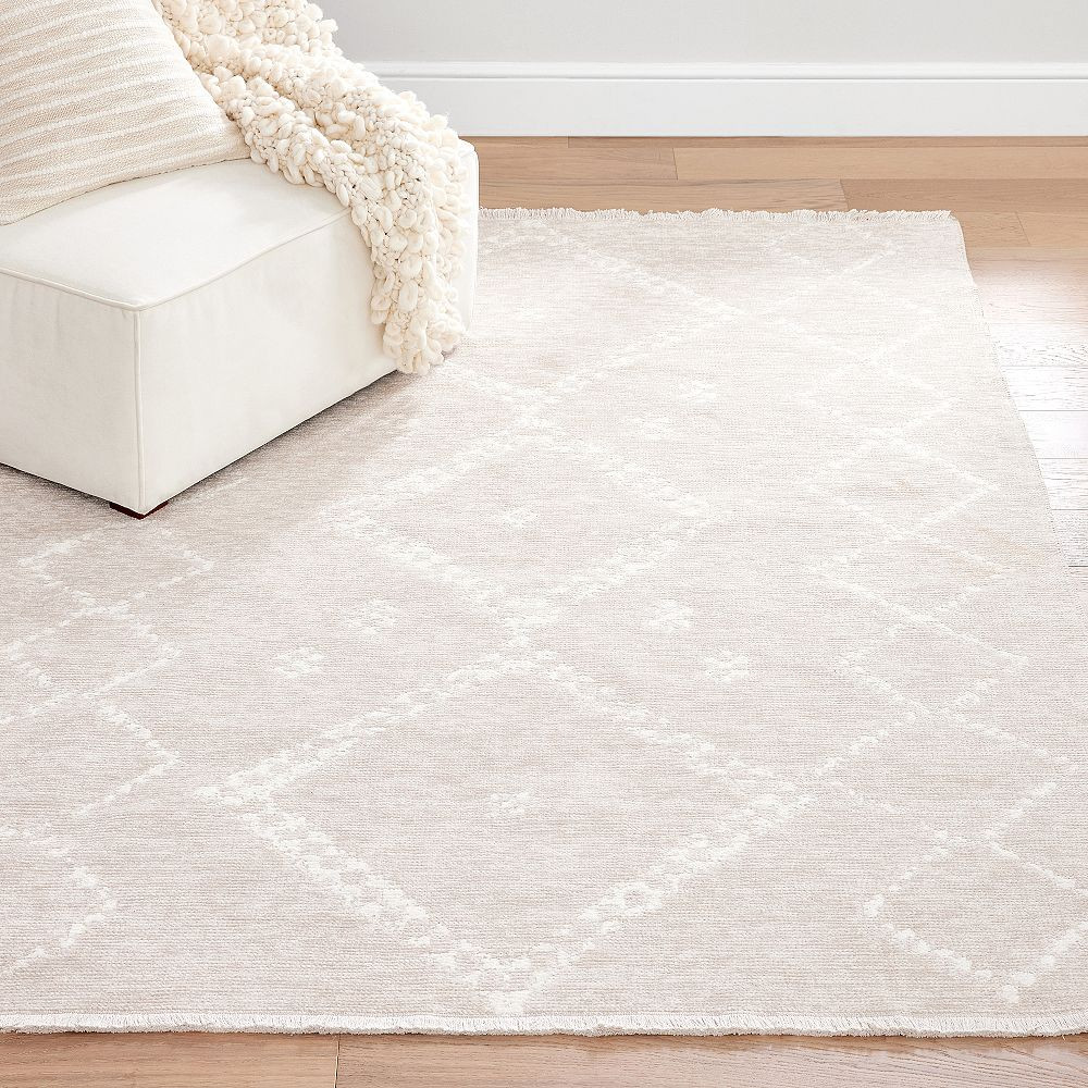 Wesley Reversible Washable Rug | Pottery Barn Teen