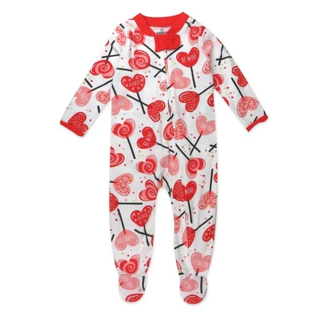 Honest Baby Clothing Organic Cotton Boy/Girl Long Sleeve Sleep N Play, Newborn to 9 Months | Walmart (US)