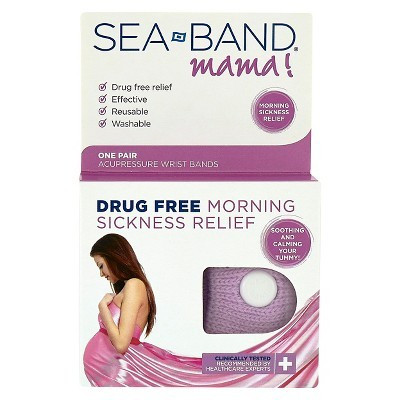 Seaband Mama Morning Sickness Relief Acupressure Wrist Bands - 1 Pair | Target