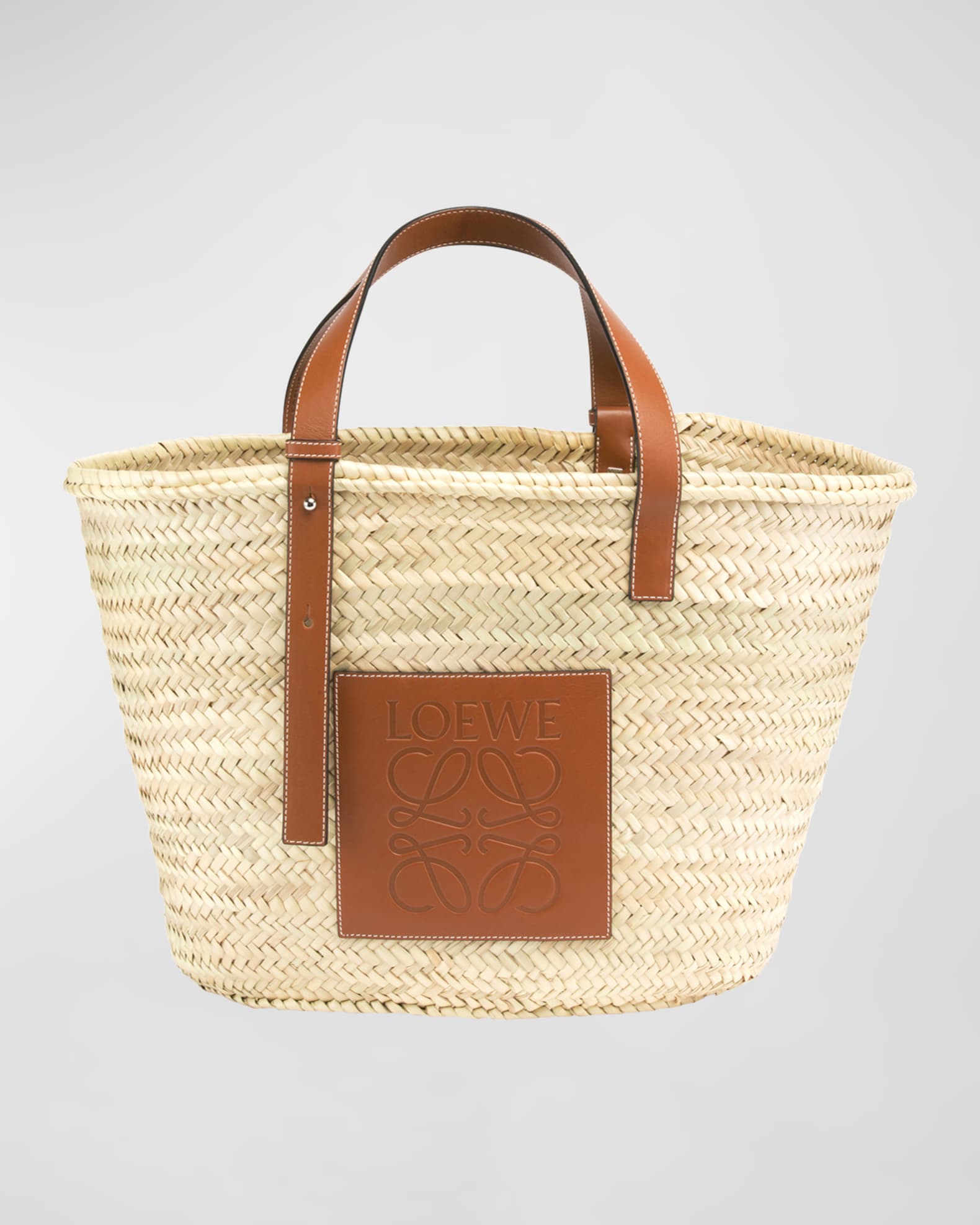 Raffia Basket Tote Bag | Neiman Marcus