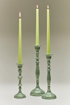 Linette Glossy Candle Holder | Anthropologie (US)