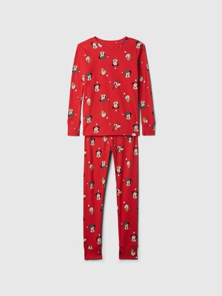 Gap × Disney Kids Organic Cotton Holiday PJ Set | Gap (CA)