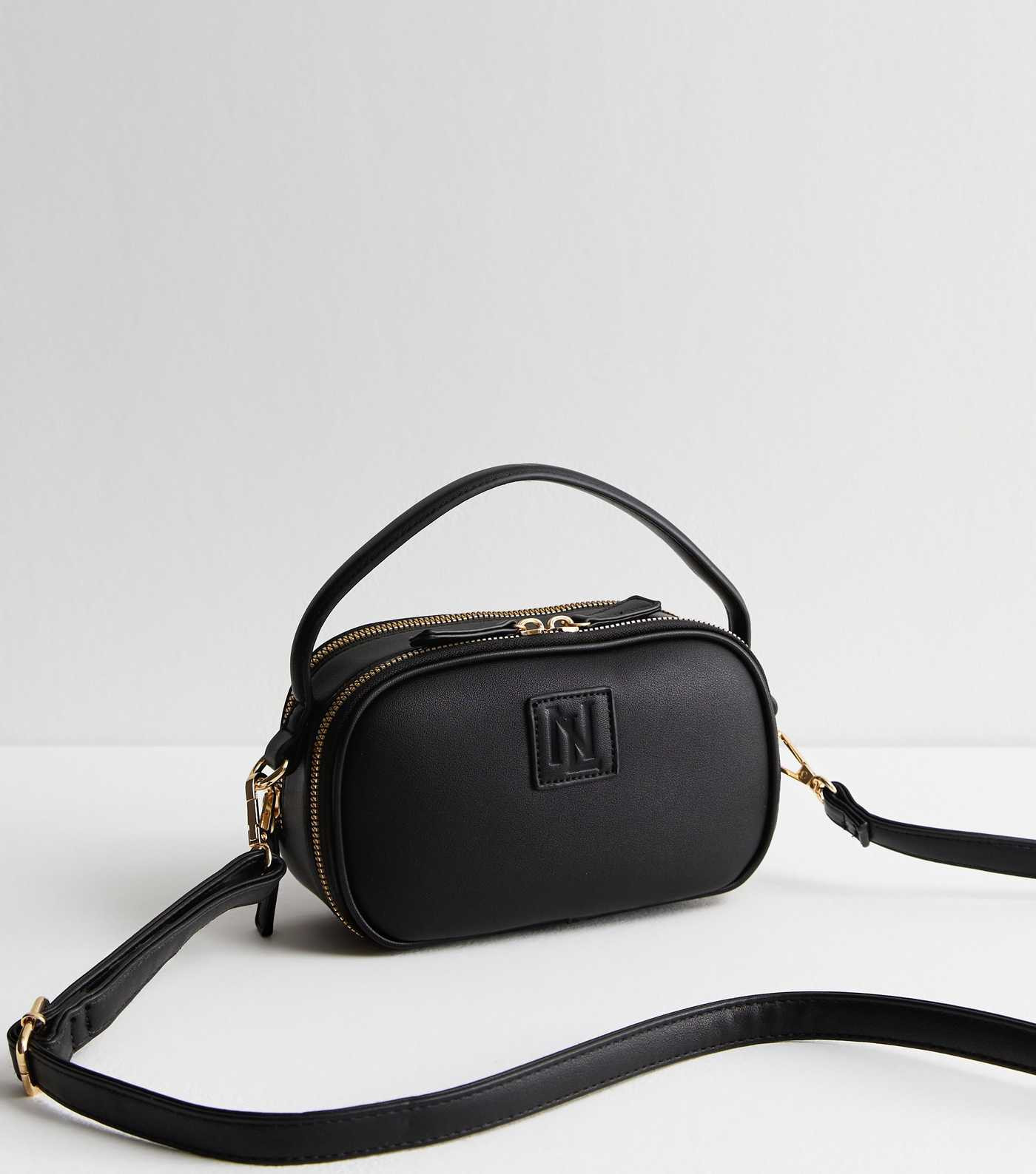 Black Double Pocket Camera Crossbody Bag
						
						Add to Saved Items
						Remove from Saved ... | New Look (UK)