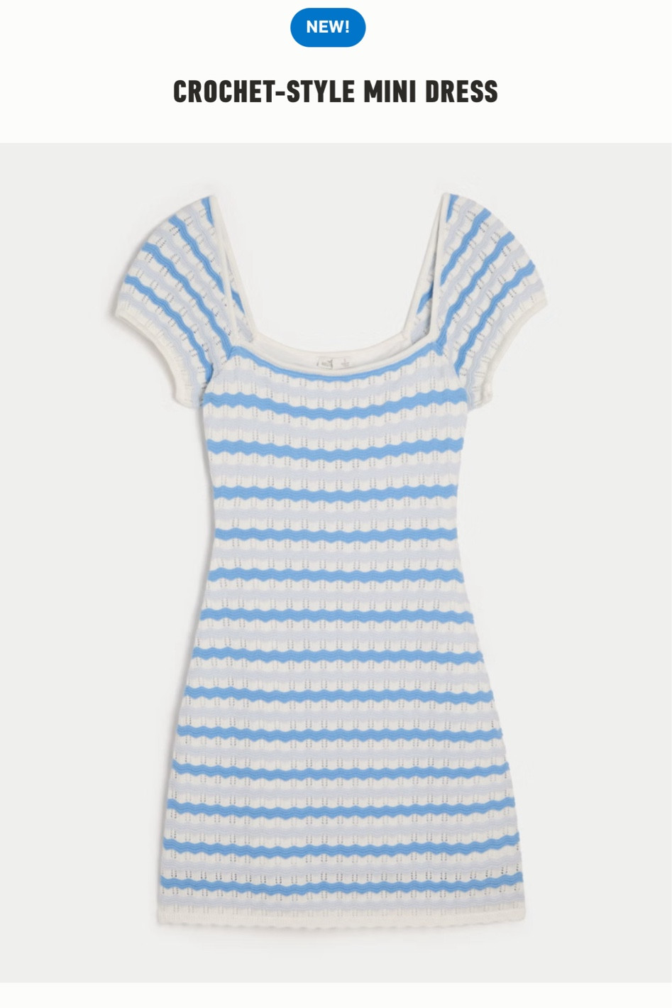 Super cute crotchet mini dress for spring and summer 

#LTKSeasonal #LTKfindsunder50 #LTKSpringSale