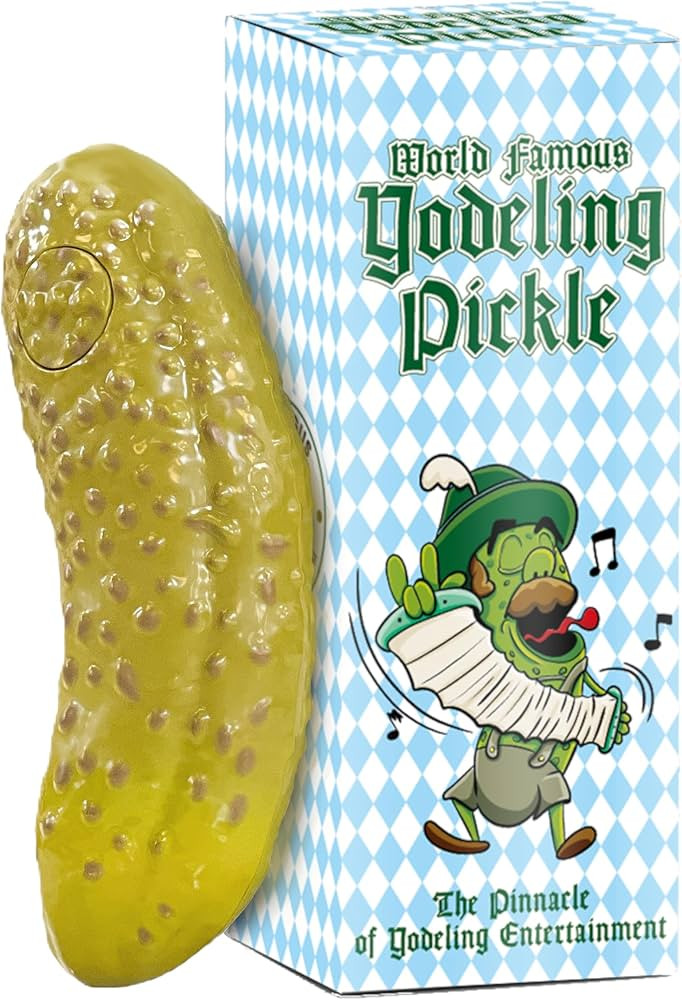 DR DINGUS Yodeling Pickle (1 Pickle - 5 Inch) Sings Dill-lightful Musical Yodel Song - Hilarious ... | Amazon (US)