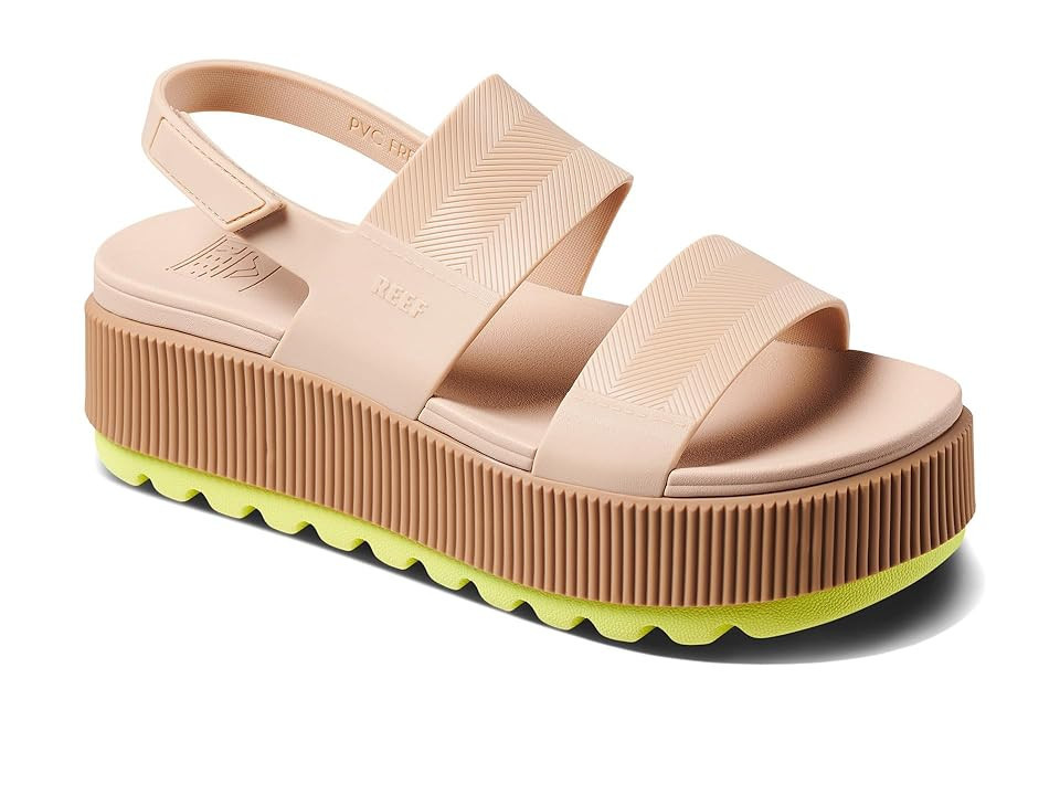 Reef Water Vista Higher Women's Shoes Sand Lime : 9 B - Medium, Synthetic | Zappos