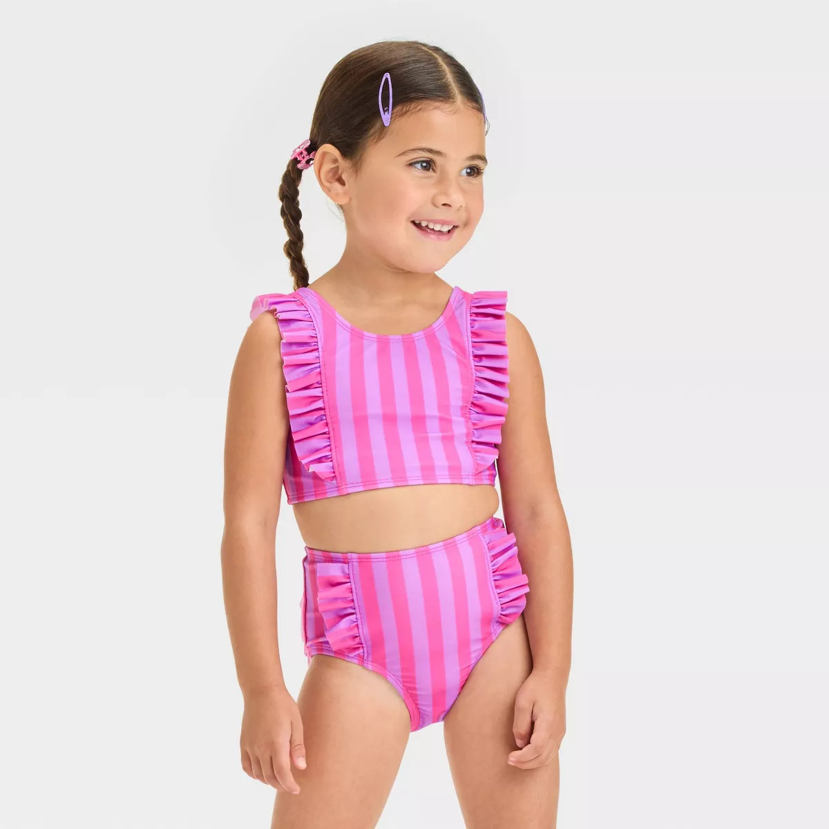 Toddler Girls' Ruffle Bikini Set - Cat & Jack™ | Target