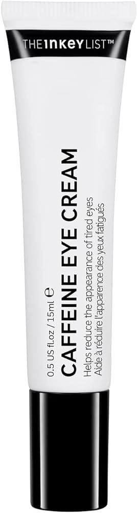 The INKEY List Caffeine Eye Cream, Reduce Eye Puffiness and Dark Circle, Blur Fine Lines, 0.5 fl ... | Amazon (US)