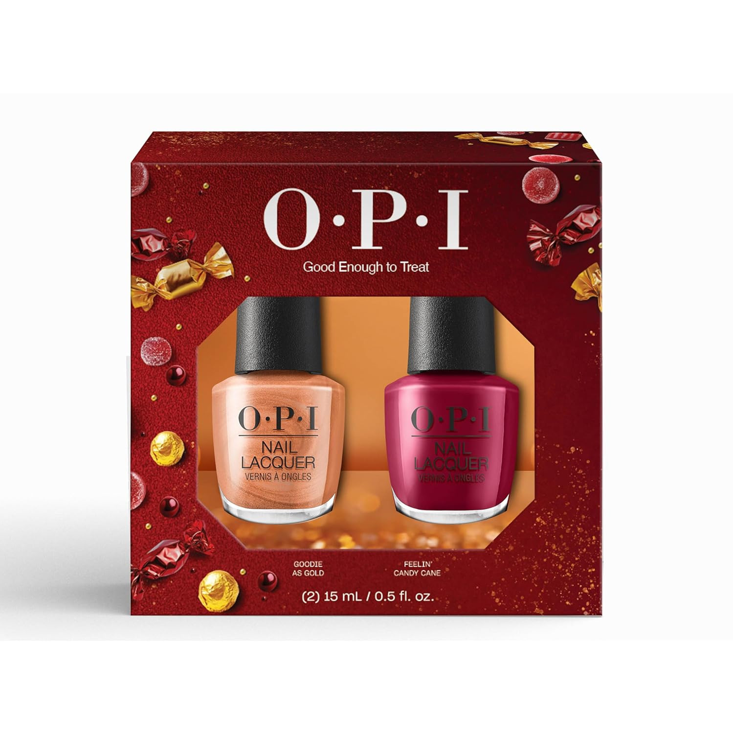 OPI Nail Lacquer Holiday 2025 | Opaque Crème & Shimmer Nail Polish Shades | Fast Drying, Streak ... | Amazon (US)